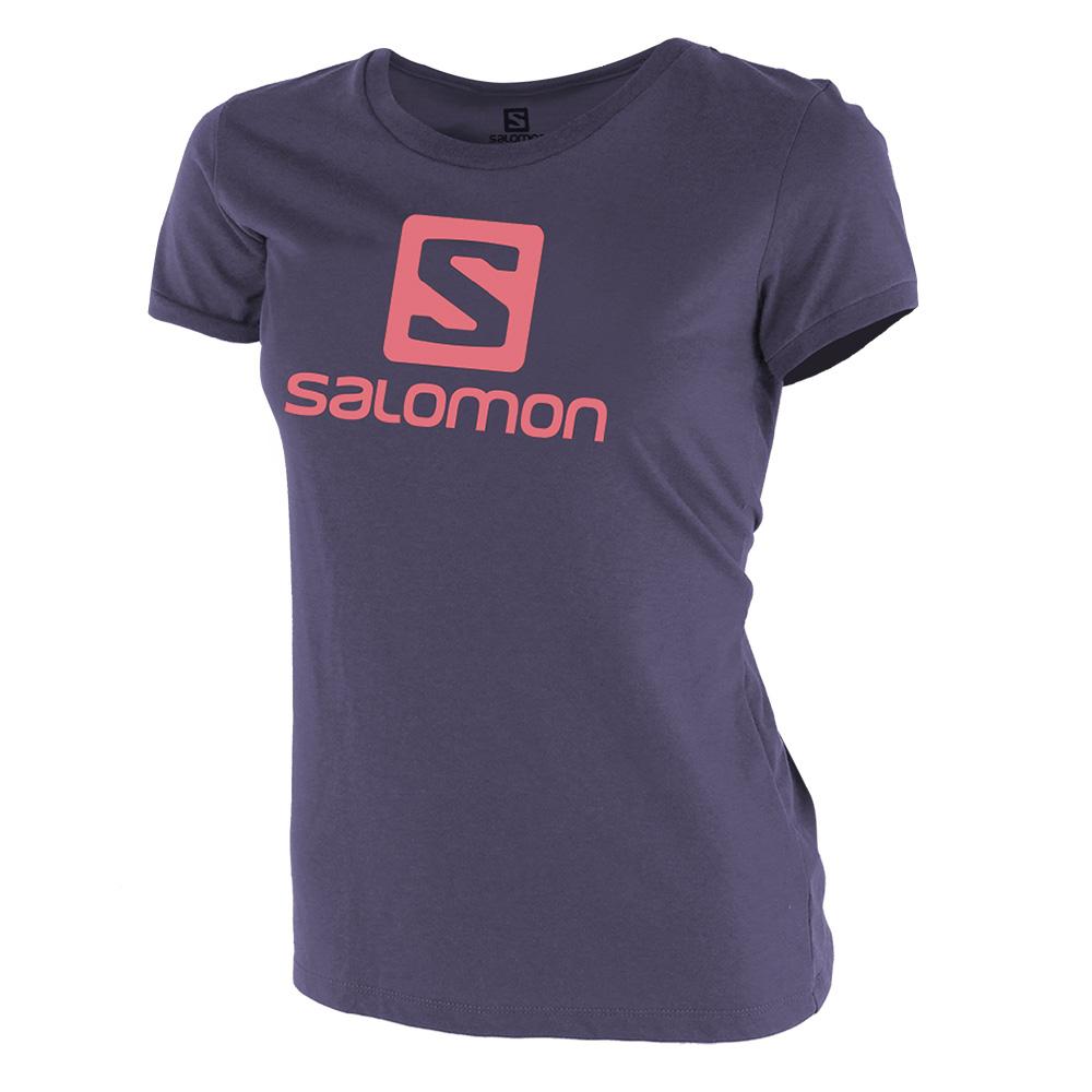 T-Shirts Salomon Enfant Bleu Marine - Salomon WARRIOR SS G - France (3451-FIYEB)